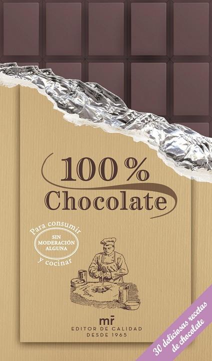 100 % CHOCOLATE | 9788427039957 | LAROUSSE