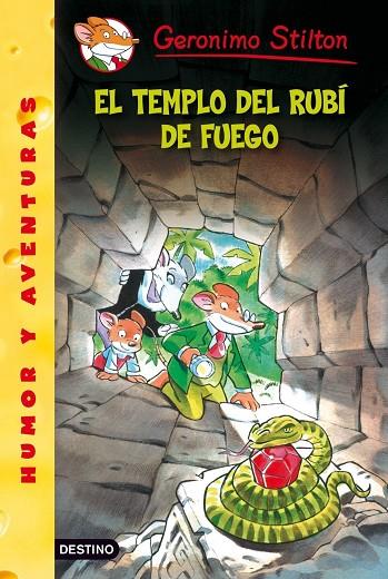 TEMPLO DEL RUBI DE FUEGO VOL.48 (GERONIMO STILTON) | 9788408007982 | GERONIMO STILTON