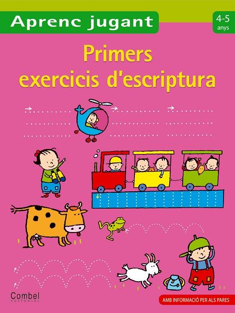 PRIMERS EXERCICIS D'ESCRIPTURA (APRENC JUGANT 4-5 ANYS) | 9788498255195