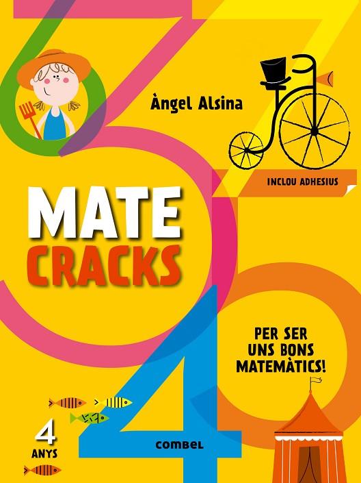 MATECRACKS PER SER UN BON MATEMÀTIC 4 ANYS | 9788498259728