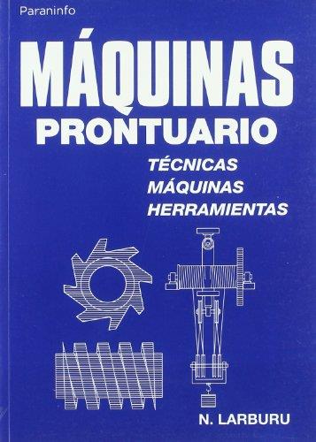 MAQUINAS PRONTUARIO | 9788428319683 | LARBURU, N.