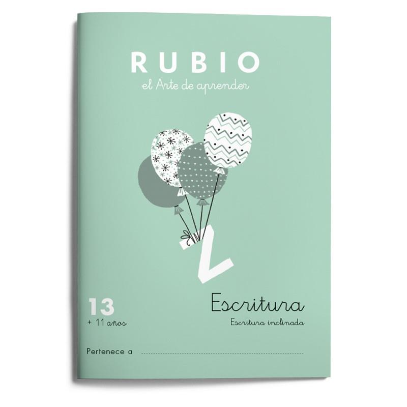 ESCRITURA RUBIO 13 | 9788417427641 | RUBIO SILVESTRE, RAMÓN