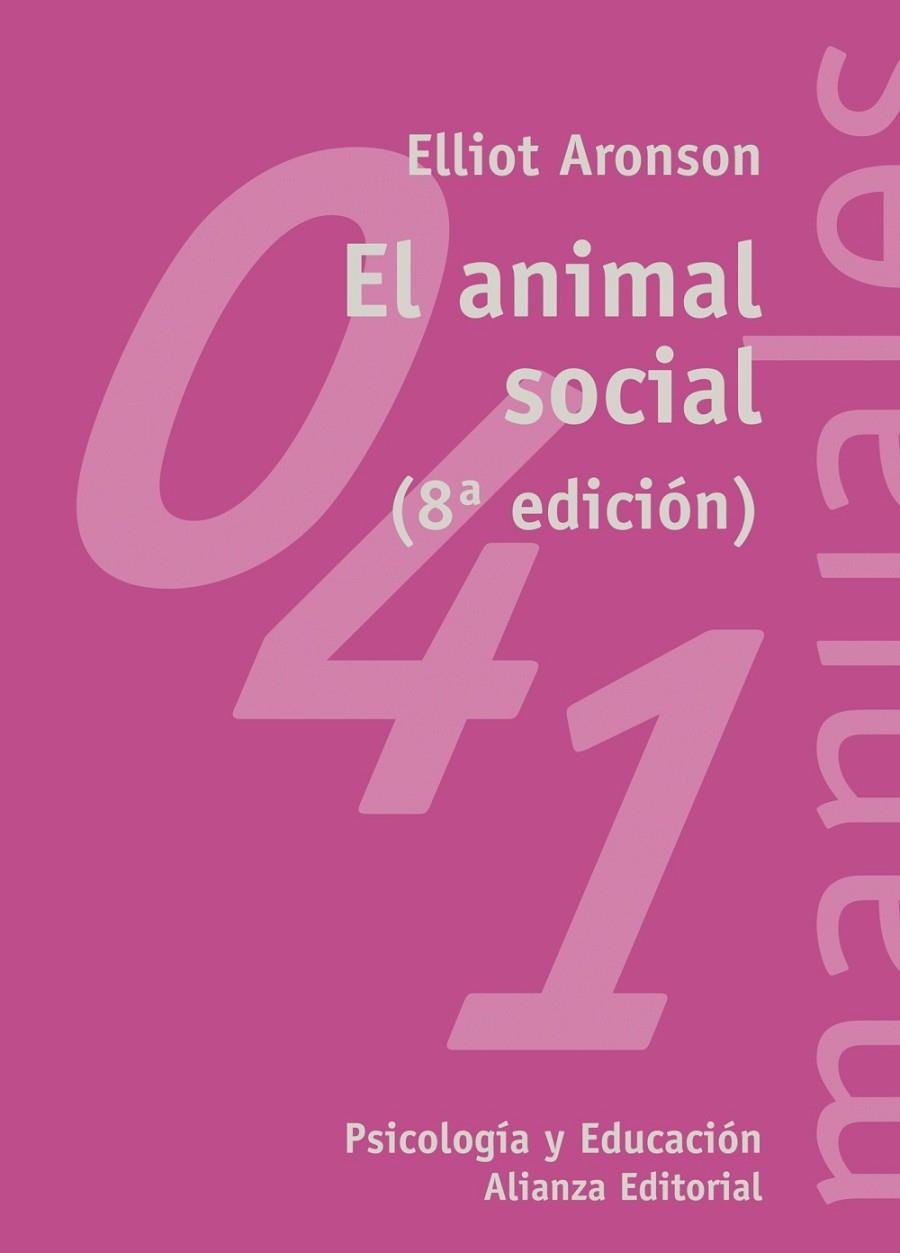 ANIMAL SOCIAL, EL (8ª EDICIÓN) | 9788420687094 | ARONSON ELLIOT