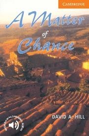 A MATTER OF CHANCE | 9780521775526 | HILL, DAVID A.