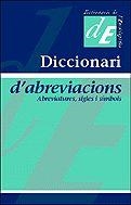 DICCIONARI D'ABREVIACIONS | 9788441207349