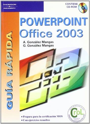 POWERPOINT OFFICE 2003  -GUIA RAPIDA- | 9788428328791 | GONZALEZ MANGAS, A I G