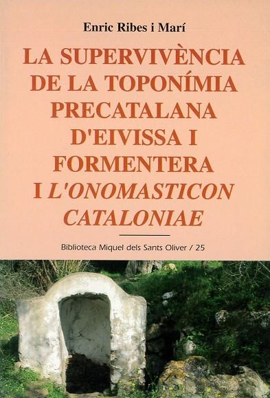 SUPERVIVENCIA DE LA TOPONIMIA PRECATALANA D'EIVISSA I FORMEN | 9788484157144 | RIBES I MARÍ, ENRIC