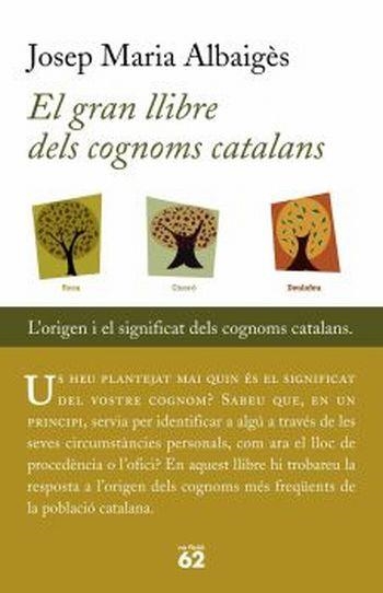 GRAN LLIBRE DEL COGNOMS CATALANS, EL (T/D) | 9788429756661 | ALBAIGES, JOSEP M.