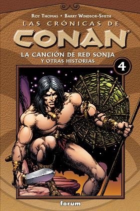 CRONICAS DE CONAN, 4: LA CANCION DE RED SONJA (T/D) (COMIC) | 9788467425062 | ROY THOMAS / BARRY WINDSOR-SMITH