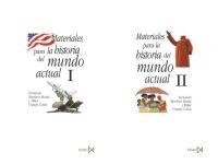 MATERIALES PARA LA HISTORIA DEL MUNDO ACTUAL 2 VOLS (ISTMO) | 9788470904837 | MARTINEZ RUEDA, FERNANDO