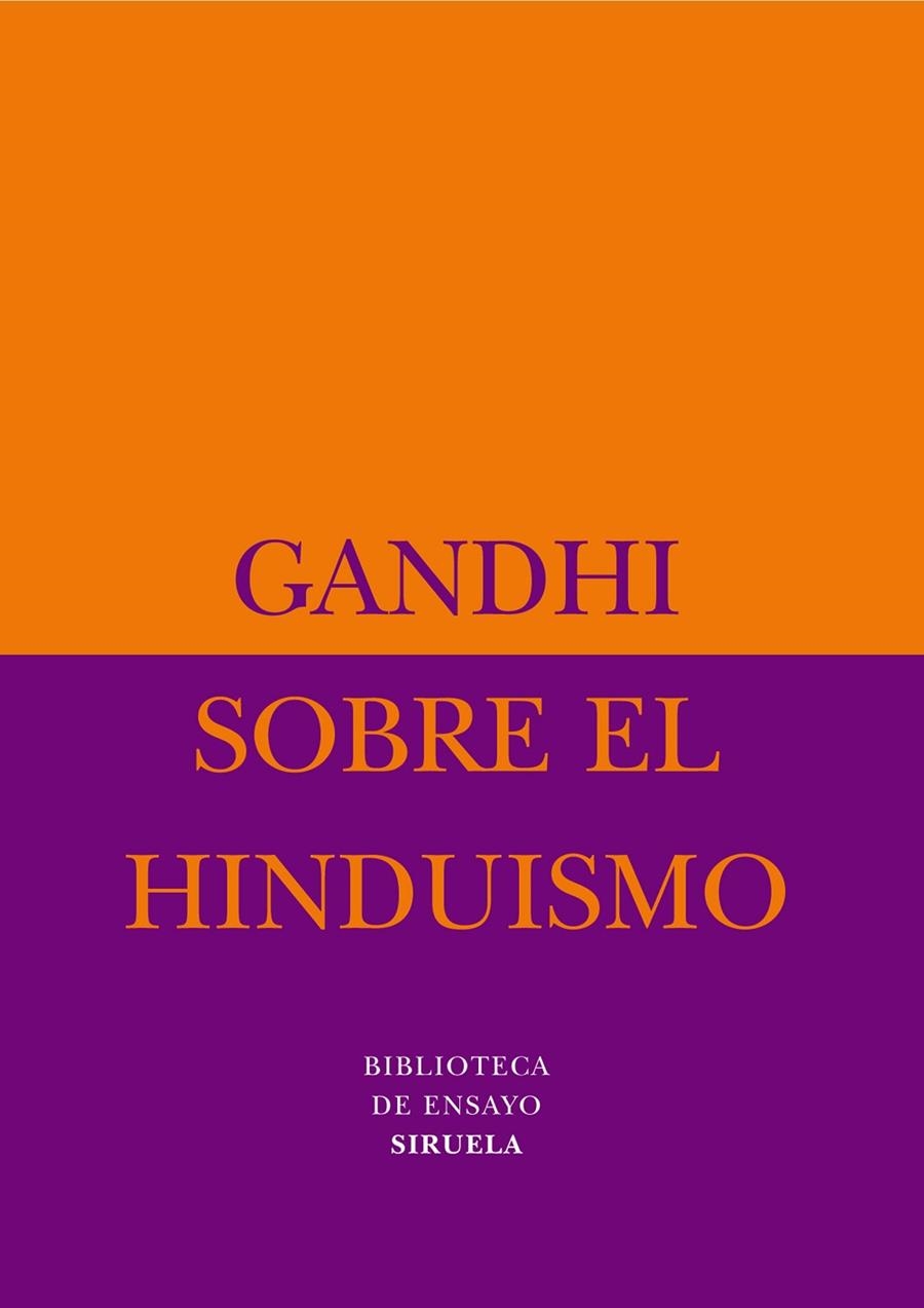 SOBRE EL HINDUISMO BEM-34 | 9788498410167 | GANDHI