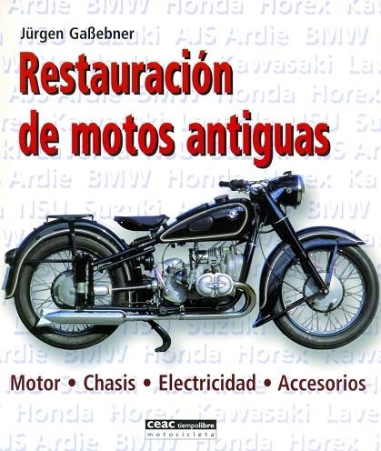 RESTAURACION DE MOTOS ANTIGUA (TIEMPO LIBRE) | 9788432915161 | GABEBNER, JURGEN