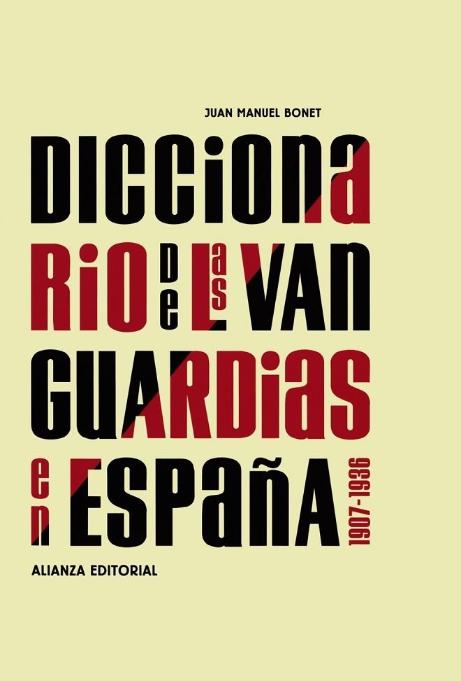 DICCIONARIO DE LAS VANGUARDIAS EN ESPAÑA, 1907-1936 (3422519 | 9788420682129 | BONET, JUAN MANUEL