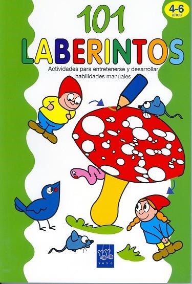 101 LABERINTOS 4-6 AÑOS | 9788495991157 | AA.VV.