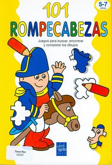 101 ROMPECABEZAS | 9788448007270 | YOYO / 101 JUEGOS