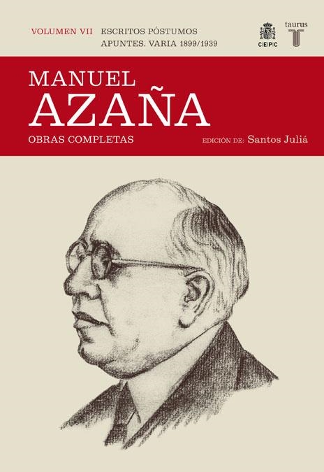 MANUEL AZAÑA OC I | 9788430607532 | SANTOS JULIA