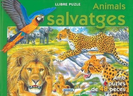 ANIMALS SALVATGES  -LLIBRE PUZZLE- | 9788467700824