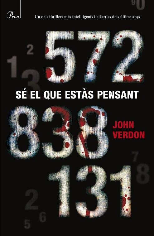 SÉ EL QUE ESTÀS PENSANT (BETA) | 9788475882048 | VERDON, JOHN