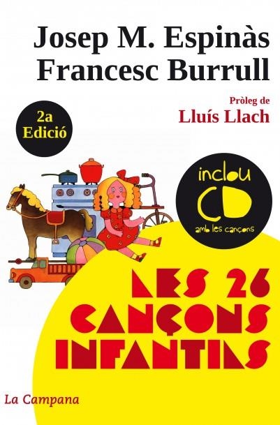 26 CANÇONS INFANTILS (+CD -327) | 9788496735538 | ESPINAS, JOSEP M./BURRULL, FRANCESC