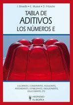 TABLA DE ADITIVOS. LOS NUMEROS E | 9788425519680 | ELMADFRA, I. - MUSKAT, E. - FRITZSCHE, D.