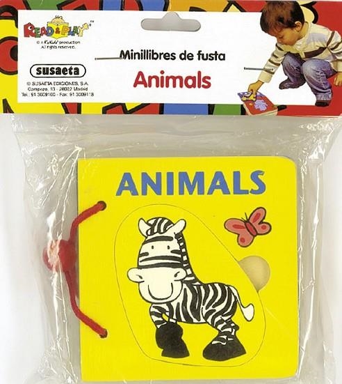 ANIMALS. (MINILLIBRES DE FUSTA) | 9788467707731 | VV.AA