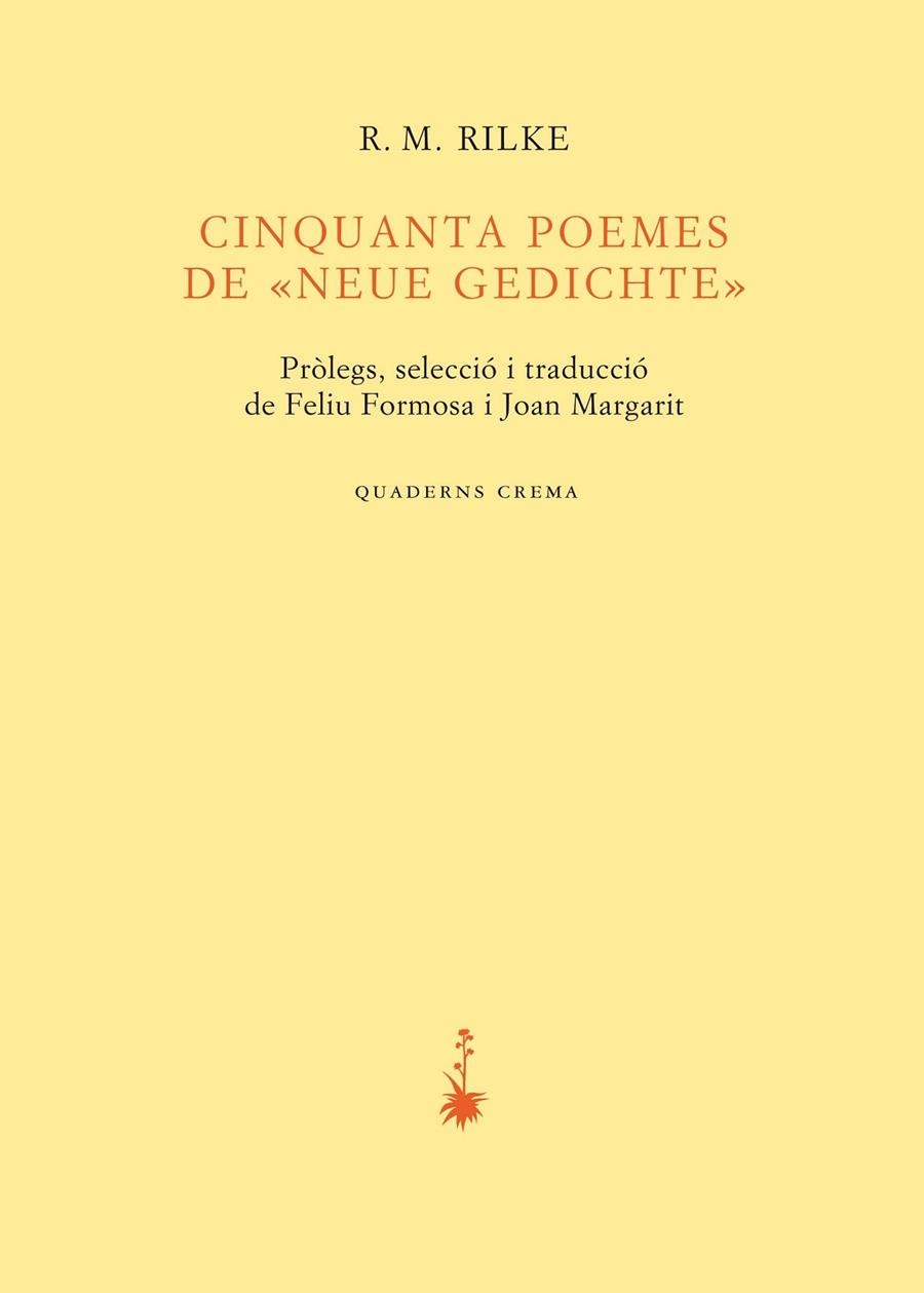 CINQUANTA POEMES DE NEUE GEDITCHTE | 9788477275046 | RILKE, R.M.