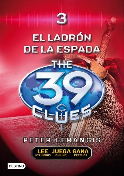 LADRON DE LA ESPADA VOL.3. THE 39 CLUES | 9788408100126 | LERANGIS, PETER