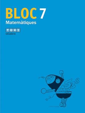 BLOC MATEMATIQUES N.7 (QUADERN) | 9788441215870