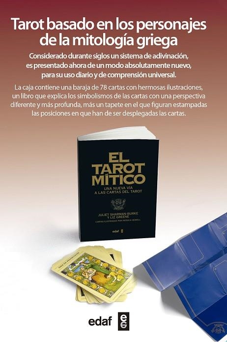 TAROT MITICO (CAJA METALICA+BARAJA 78 CARTAS) | 9788441428485 | SHARMAN BURKE, JULIET - GREENE, LIZ