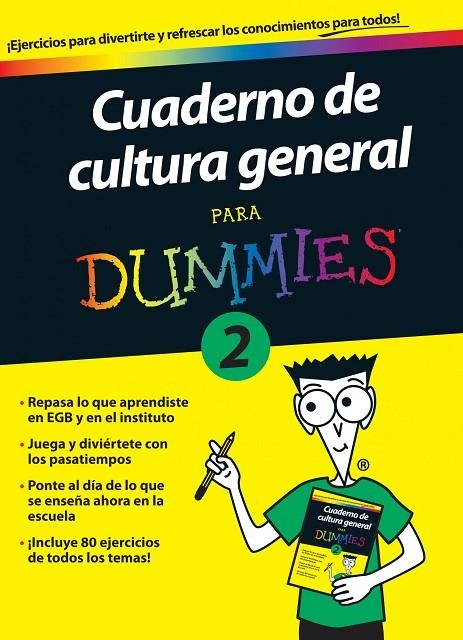 CUADERNO DE CULTURA GENERAL VOL.2 (PARA DUMMIES) | 9788432900693