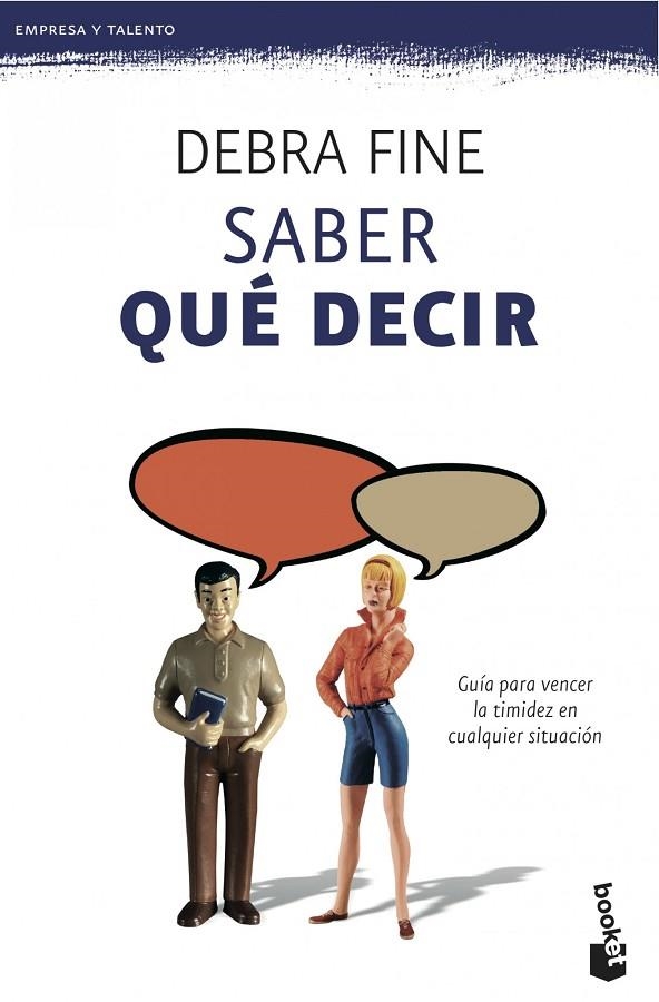 SABER QUE DECIR (BOOKET PRACTICOS-EMPRESA Y TALENTO) | 9788499982342 | FINE, DEBRA