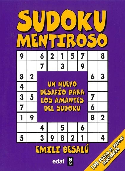 SUDOKU MENTIROSO. 100 PUZLES | 9788441432598 | BESALU, EMILI