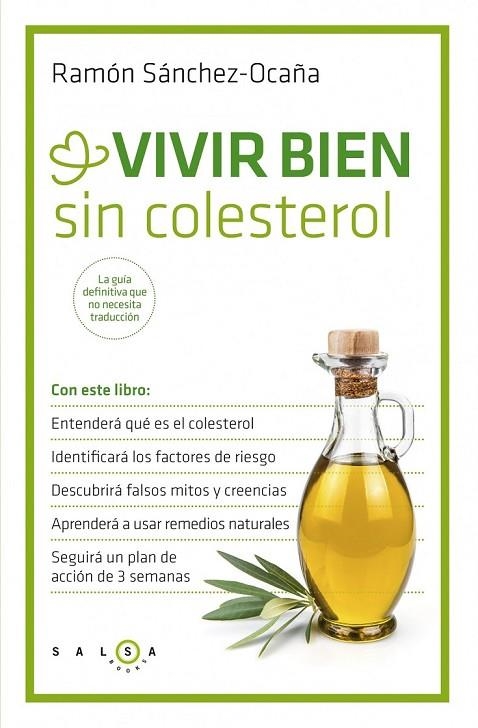 VIVIR BIEN SIN COLESTEROL | 9788415193449 | RAMÓN SÁNCHEZ-OCAÑA