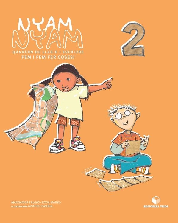 NYAM NYAM N.2 (FEM I FEM FER COSES-QUADERN LLEGIR I ESCRIURE | 9788430700400 | FALGAS, MARGARIDA - MARZO, ROSA - ESPAÑOL, MONTSE