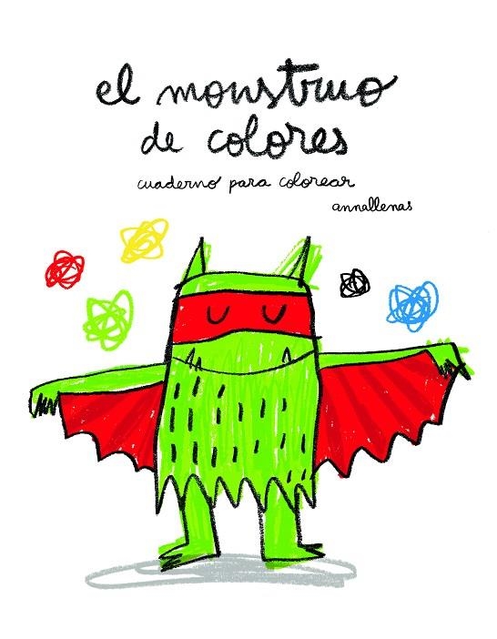 MONSTRUO DE COLORES, EL  (CUADERNO) | 9788493987763