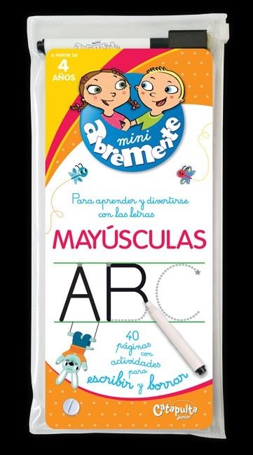 ABREMENTE PARA ESCRIBIR Y BORRAR - MAYÚSCULAS | 9789876373036 | AA.VV