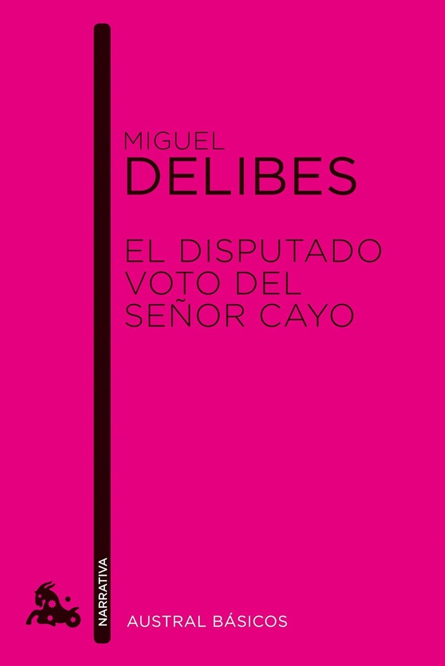 DISPUTADO VOTO DEL SEÑOR CAYO (AUSTRAL BASICOS) | 9788423327928 | DELIBES, MIGUEL