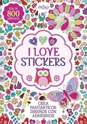 I LOVE STICKERS | 9788497547772 | AA. VV.