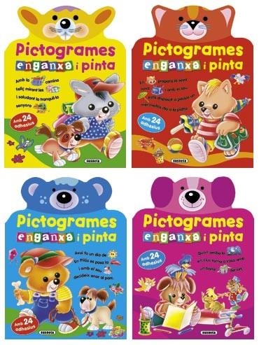 PINTA I ENGANXA PICTOGRAMES | 9788430536146 | AAVV