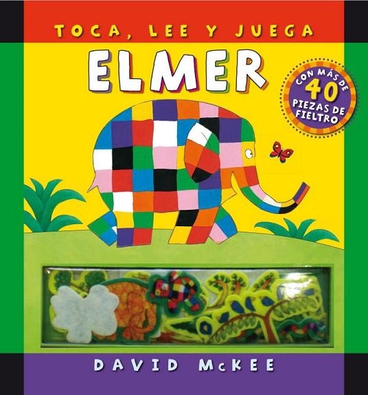 TOCA, LEE Y JUEGA (ELMER. LIBRO REGALO) | 9788448831417 | MCKEE,DAVID