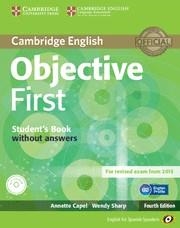 OBJECTIVE FIRST CERTIFICATE (ST+KEY+CD) | 9788483236888 | VV.AA.