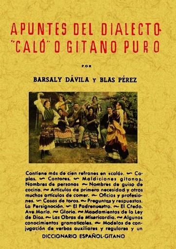 APUNTES DEL DIALECTO CALÓ | 9788497612364 | DÁVILA BARSALY Y PÉREZ, BLAS