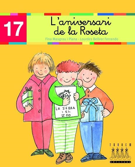 ANIVERSARI DE LA ROSETA (17) (LLIGADA) LECTURA XINO XANO | 9788481316926