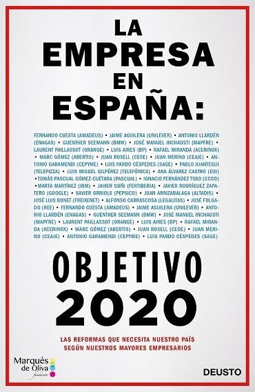 LA EMPRESA EN ESPAÑA: OBJETIVO 2020 | 9788423426508 | VARIOS AUTORES