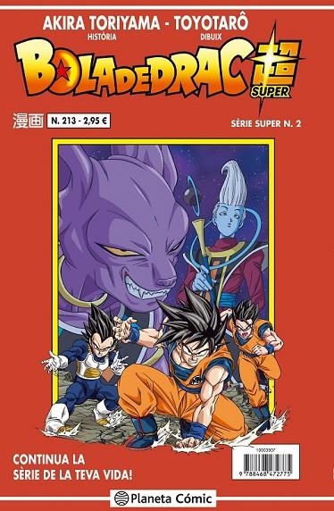 BOLA DE DRAC SÈRIE VERMELLA Nº 213/216 | 9788416889785 | AKIRA TORIYAMA