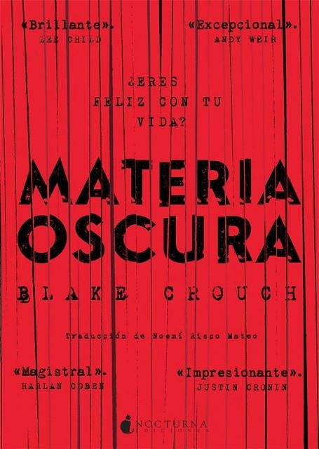 MATERIA OSCURA | 9788416858217 | CROUCH, BLAKE