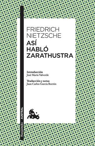 ASÍ HABLÓ ZARATHUSTRA | 9788408176534 | NIETZSCHE, FRIEDRICH