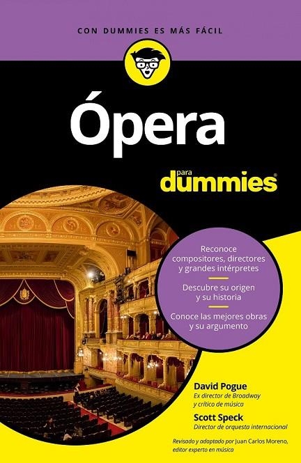 ÓPERA PARA DUMMIES | 9788432904165 | SPECK, SCOTT/POGUE, DAVID