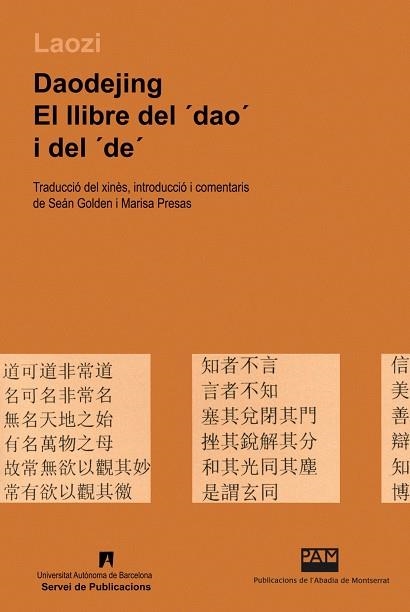 DAODEJING EL LLIBRE DEL DAO I DEL DE | 9788484158028 | LAOZI