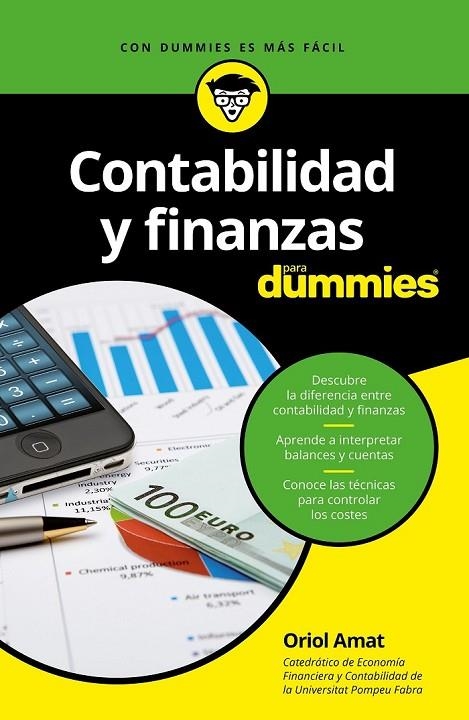 CONTABILIDAD Y FINANZAS PARA DUMMIES | 9788432903533 | ORIOL AMAT